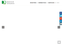 Tablet Screenshot of dqasesoriayconsultoria.com